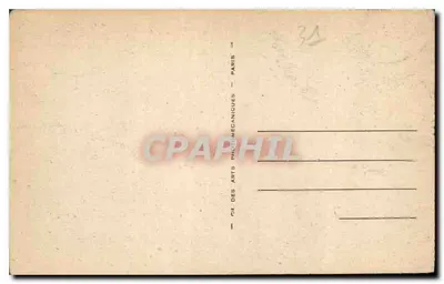 Toulouse — A Igreja de Saint-Sernin — LL.14 — Editora: Cie des Arts Photo-Mécaniques, Paris — Verso
