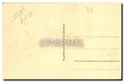 Kloster Świętego Bertranda w Comminges — Kolumna czterech Ewangelistów — Wydawca A.R. nr 44 — Rewers