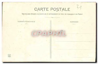 Toulouse - Basílica de San Sernin — Fototipia Larouche Frères Toulouse, n°12 — Reverso