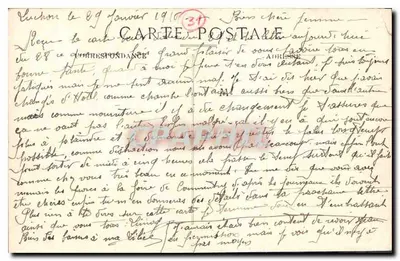 Luchon — Widok z Mostu Mousquères — J. L. — Rewers