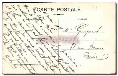 Toulouse - Hotel Bernuy (Lycée) — wydanie specjalne 'Au Capitole' nr 138 — Rewers