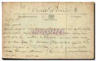 Toulouse — O Jardim Real — LL, n° 136 — Verso