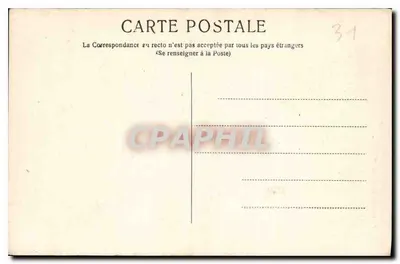 Toulouse. Monument d'Armand Sylvestre — 1898-1908 — éditeur non visible — Verso