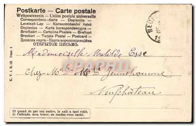 Linguagem das flores — Série 70 — Augustin Te — Verso