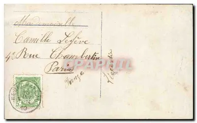 Giovane donna con cappello — ritratto studio — editore R. 6497-4 — Verso