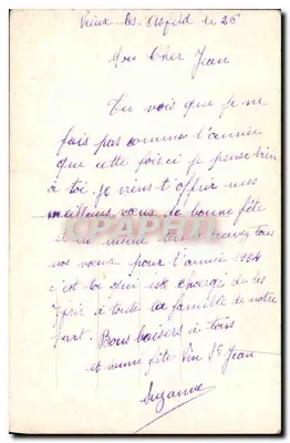 Jovem mulher com duas pombas — Boa Festa — J. Lolez, n° 251 — Verso