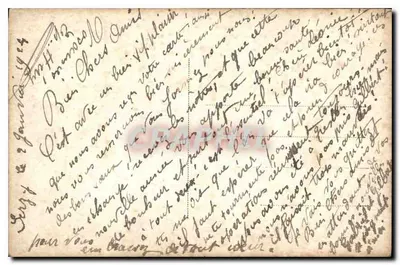 Parać miłosny przy brzegu morza — 'Bonne Années' — Furia 1782 — Rewers