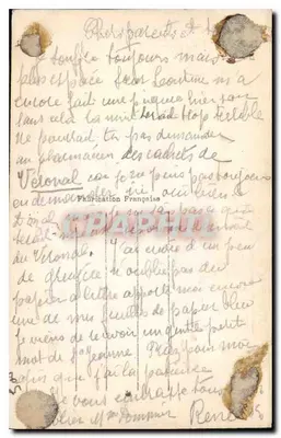 Bukiet hawranu i guija — Wesołych Świąt — wydawca AR n°1751 — Rewers