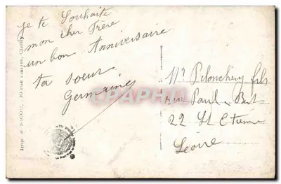 Bukiet urodzinowy — Meug 672 — Germaine — Rewers