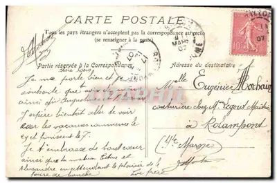 Sorpresa spiacevole — scena di giardino con uomo in costume da pirata e bambini — editore non identificato — Verso