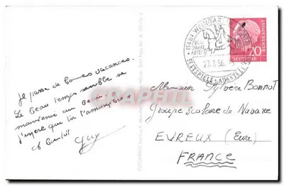Bodensee — złożony widok z zeppelem i portami — FOTOPRINT Verlag A. Mauel — Rewers