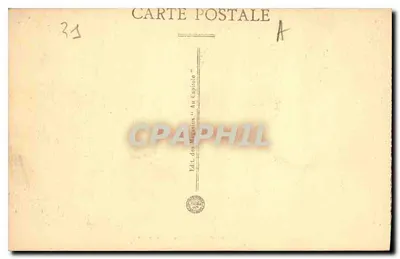 Toulouse — O Canal de Brienne — Editor: Au Capitole — Verso