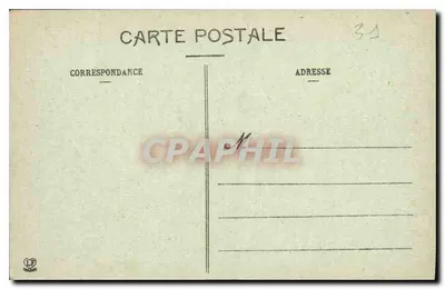 Toulouse — Abside da Basílica de Saint-Sernin — editor L. F. Vaugrenard, Toulouse, n°16 — Verso