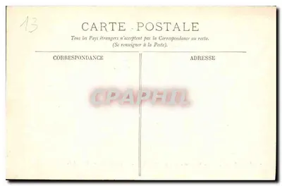 Marsiglia — Il Castello d'If e le Isole del Friuli — Tramonto — LL. — N° 137 — Verso