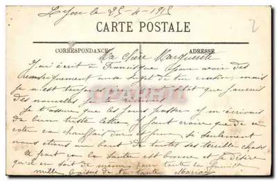 LYON — Conjunto da Place Bellecour — LL. — Verso