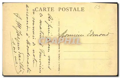 Lyon — fasada N.D. de Fourvière — Lyon — 186 — Rewers