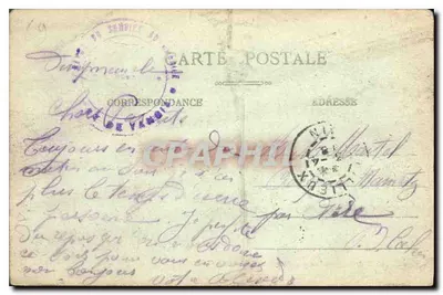 LYON — Ogólny widok na Vaise i Mont-d'Or — E.R. — n°132 — Rewers
