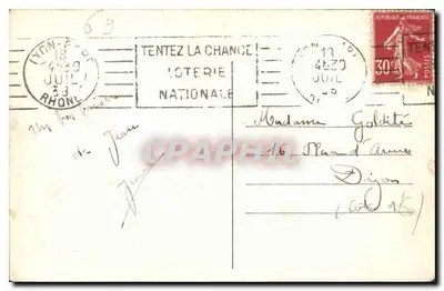 Lyon — Bazylika Najświętszej Maryi Panny Fourvière — Widok ogółem — Rewers