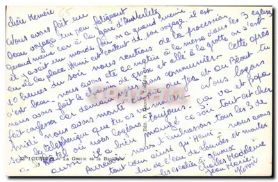 Jaskinia i Bazylika — Lourdes — Wyd. P. Bouchet, nr 23 — Rewers