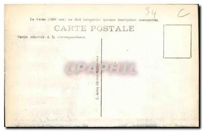 Montpellier — Plac Komedii — J. Aslay, nr 145 — Rewers