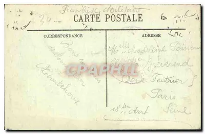 Montpellier — Plein van de Prefectuur — LL. n°13 — Achterkant