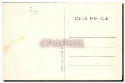 Montpellier — Szkoła Medycyny — Wydawnictwo luksusowe P. Jules — Rewers