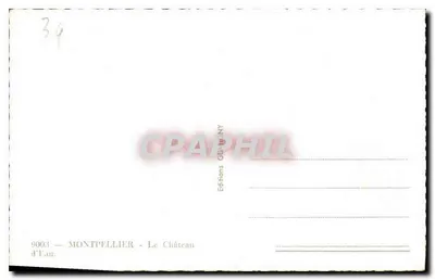 Montpellier — Zamek Wody — Wydawnictwo GLAPHIL — Rewers