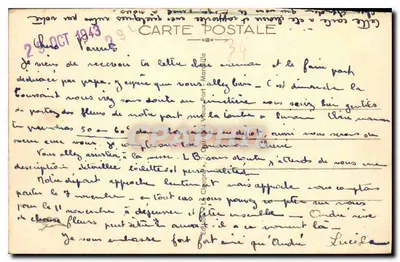 Montpellier — Wieża Pin i Absydę Katedry — Wydawca: Affranchies Postes, n° 1746 — Rewers