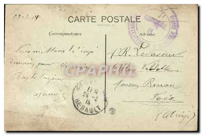 Frontignan (Hérault) — O Canal e a Fábrica — editor Ouvrira — Verso