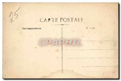 Montpellier - Estátua Edouard Adam — editor não visível, n° de série 34 — Verso