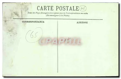 Env. de CAUTERETS — Estabelecimento da Raillière — Verso