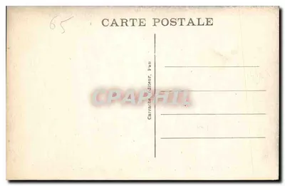 Gavarnie (H.-Pyr.) — Dno Cirque pod śniegiem — C.C. 21, Carrache — Rewers