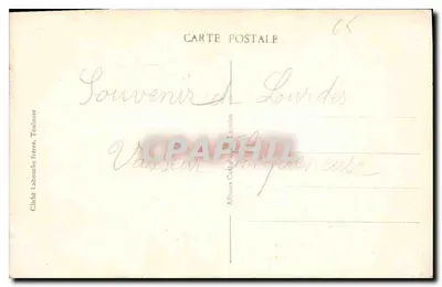 Lourdes - Les Rampes i Bazylika — Cliché Labouche bracia, Toulouse, n°20 — Rewers