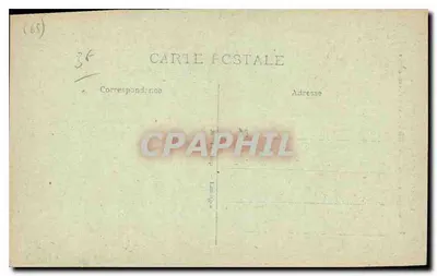 Bagnères-de-Bigorre — Widok panoramiczny — Pireneje — Rewers