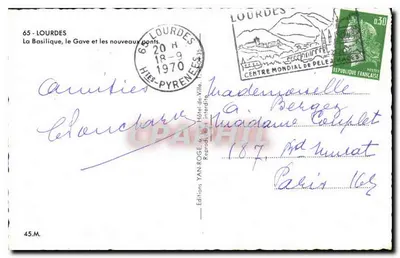 Lourdes — Bazylika, Gave i nowe mosty — Wydawnictwo YAN-ROGE — Rewers