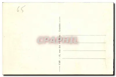 Bagnères-de-Bigorre — Vale de Gripp, Cachoeira do Adour — CAP, Laurdes — Verso