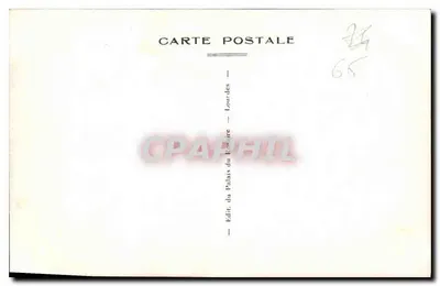 Il Circo di Gavarnie — vista panoramica — Ed. del Palais du Rondes — n° 66 — Verso