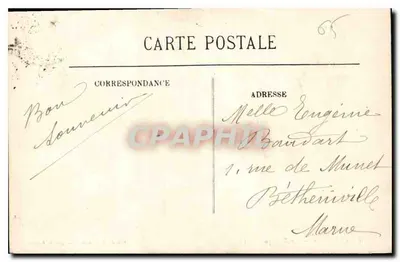 Lourdes — Bazylika — Magasin du Monde Catholique, M. Romain — Rewers