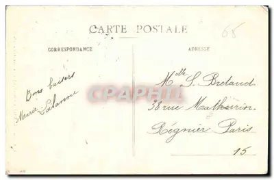 Gavarnie (Htes-Pyr.) — A Grande Cachoeira — C. C. - 46 — Verso