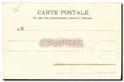 Golfe-Juan — Villa Mauresque, Avenida de los Cocoteros — P. L. Maillan, editor Cannes 720 — Reverso