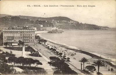 Nice - Les Jardins - Promenade - Baie des Anges — Wydawca: NICOZELLIKA, nr 32