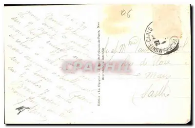 Monako — Le Rocher — Widok z Corniche — n°152 — Rewers