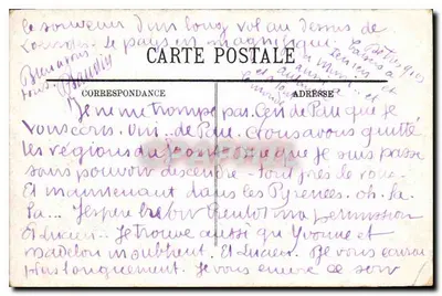 Lourdes — Esplanada — Graphephil, nr 18 — Rewers