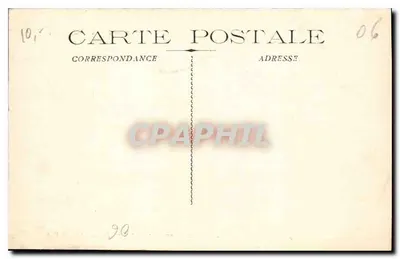 CANNES (A.-M.) - Widok z Hotelu de la Plage — Rewers