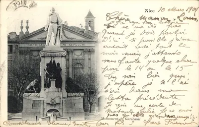 Monument Garibaldiego — Nice — éditeur Combilinews, n°4