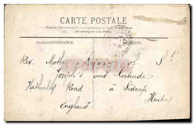 LOURDES — Bazylika — Widok z góry — Wydawca N.O.C. n°228 — Rewers