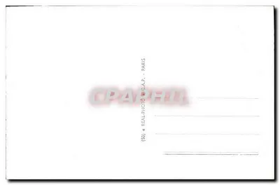Menton — Widok z granicy włoskiej — Stara pocztówka Paris — Rewers