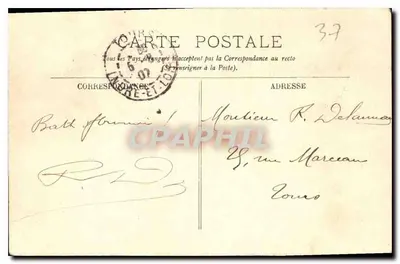 Loches — La Basse Ville — LL. — Éditeur LL. — Rewers