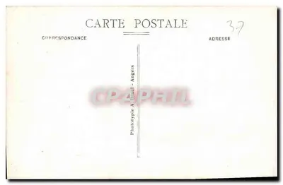 Loches (Loir-et-Cher) — Wieża Cordeliers i Zamek Renesansowy (XIII i XV wiek) zwany "Logis Roi" — A. B. — Rewers