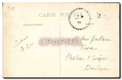 Chambéry — Ogólny widok i Góra Kocia — wydawca nieznany, nr 500 — Rewers